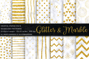 Download Gold Glitter Marble Digital Paper - Marble digital paper Collection